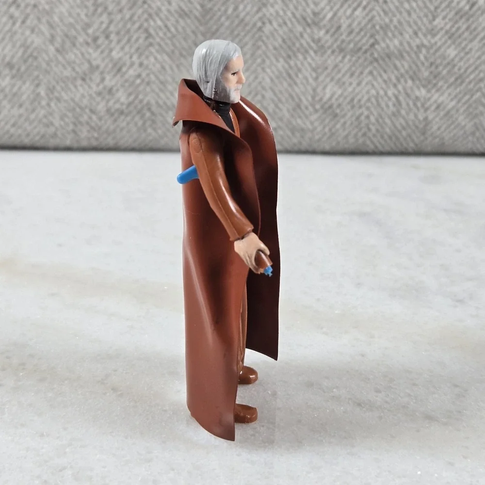 VTG 1977‎ Kenner Star Wars Obi-Wan Kenobi Gray Hair Variant Complete Telescoping